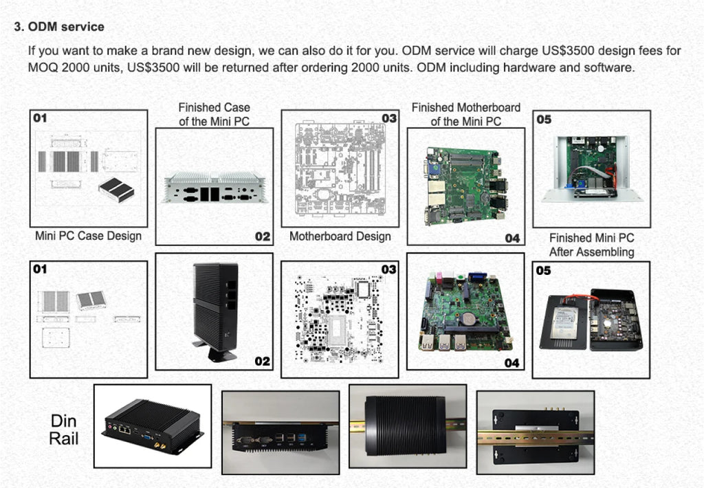 Powerful Mini PC Computer 10th Gen Core I9-10880H 64GB DDR4 MME Office Portable Desktop Computer Embedded Mini PC