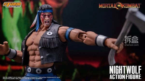Storm Toys Genuine Mortal Kombat Series Sub Zero Scorpion Nightwolf Fighting Game Collection 1/12 Action Figures Model Toys
