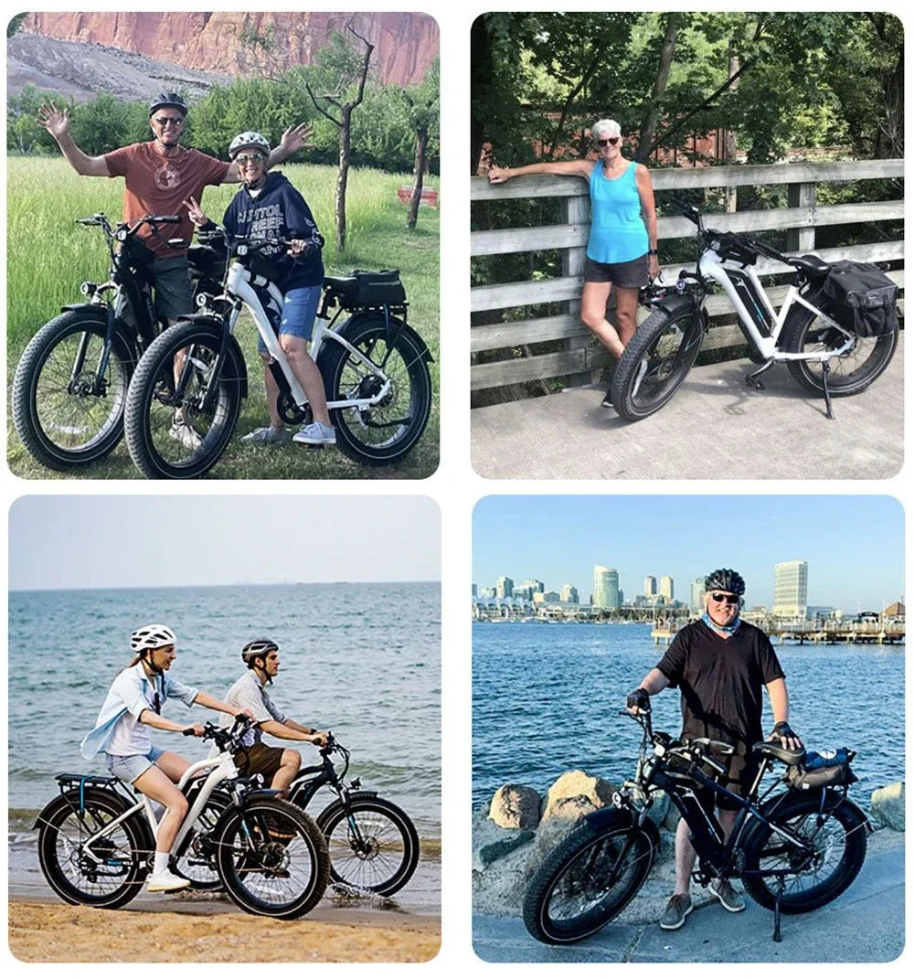 Magicycle E-bike 26" 750W Electric Bike Mountain Bicycle Fat Tire E-bike Adults