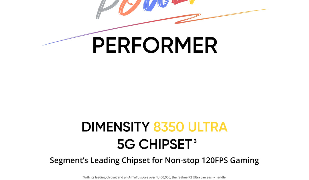 [Russian Version] realme P3 Ultra 5G Smartphone Dimensity 8350 Ultra 5G Chipset Sony 50MP OIS Camera 6000mAh Battery 80W Charge