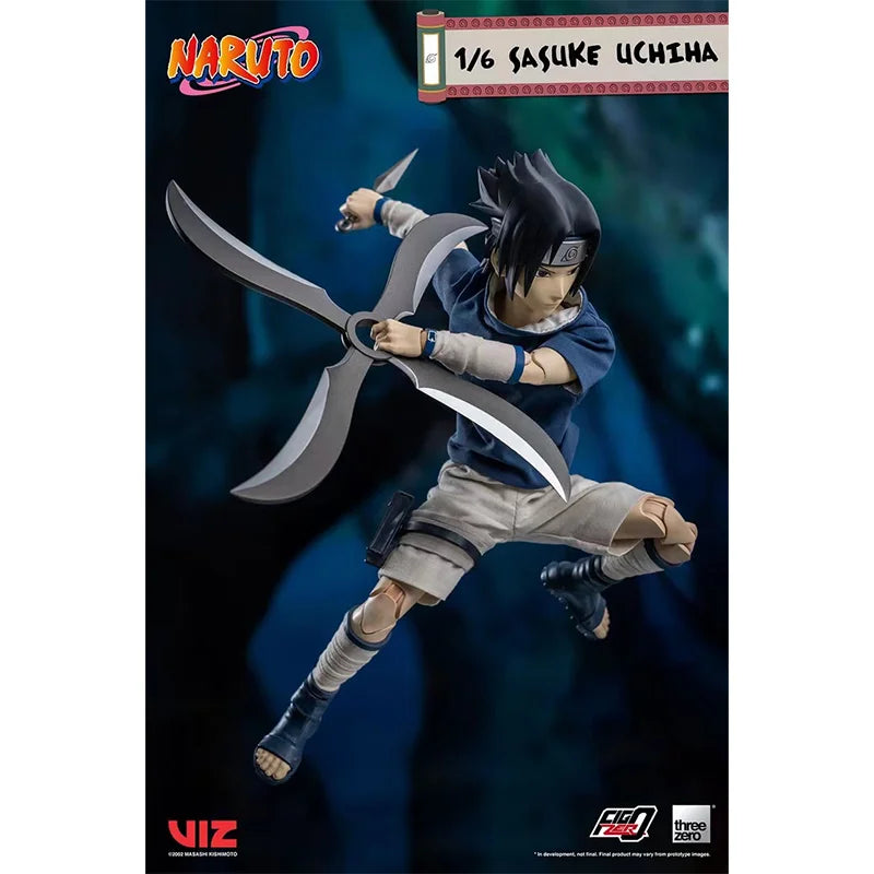 Original Threezero Naruto Sasuke Uchiha 1/6 Figure Model Collection Toy Gift in Stock