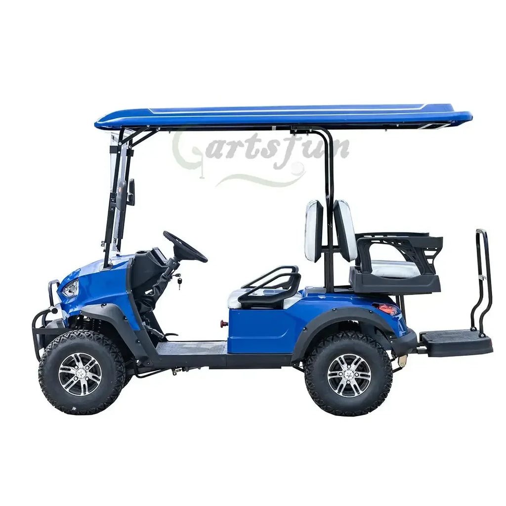 Luxury New Electric htseeing Bus 6 Seater Battery Operated Golf Cart