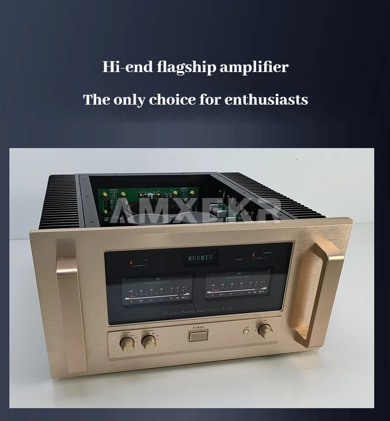 Reference Accuphase A-75 High-end Pure Class A Amplifier HiFi Balanced Post-Power Amplifier Home Audio Speaker Protection 120W