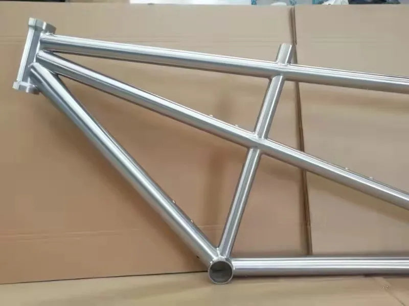 2021 Best Selling Lightweight Titanium Sports Bike Family Tandem Bicycle Frame With Double Seater