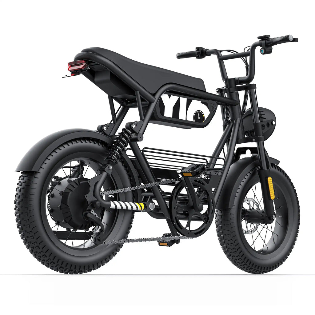 Coswheel Y16 adult E-bike 1000W 48V15Ah battery commute Electric Bike,16-inch Fat Tire E-Mountain bike