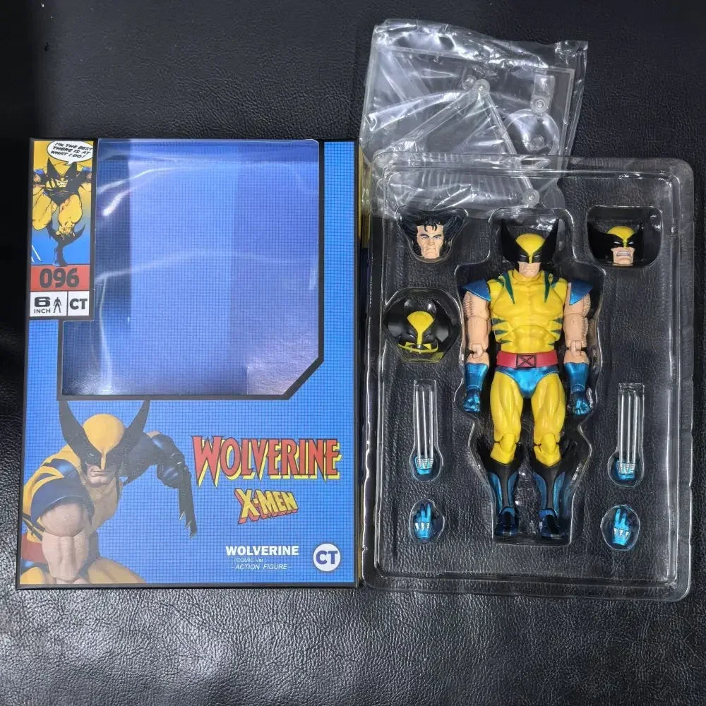 Hot Sale Ct Toys Mafex 096 138  Manga Version Wolverine Action Figure Ct Toys Logan Classic Battle Suit Marvel Mobile
