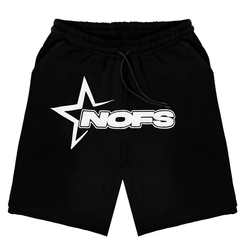 Men New Fashion Letter Graphics T-shirt Hip-hop Punk Summer Short Sleeve American Street Tops Shorts Set Y2K 2024 Men's Clothing