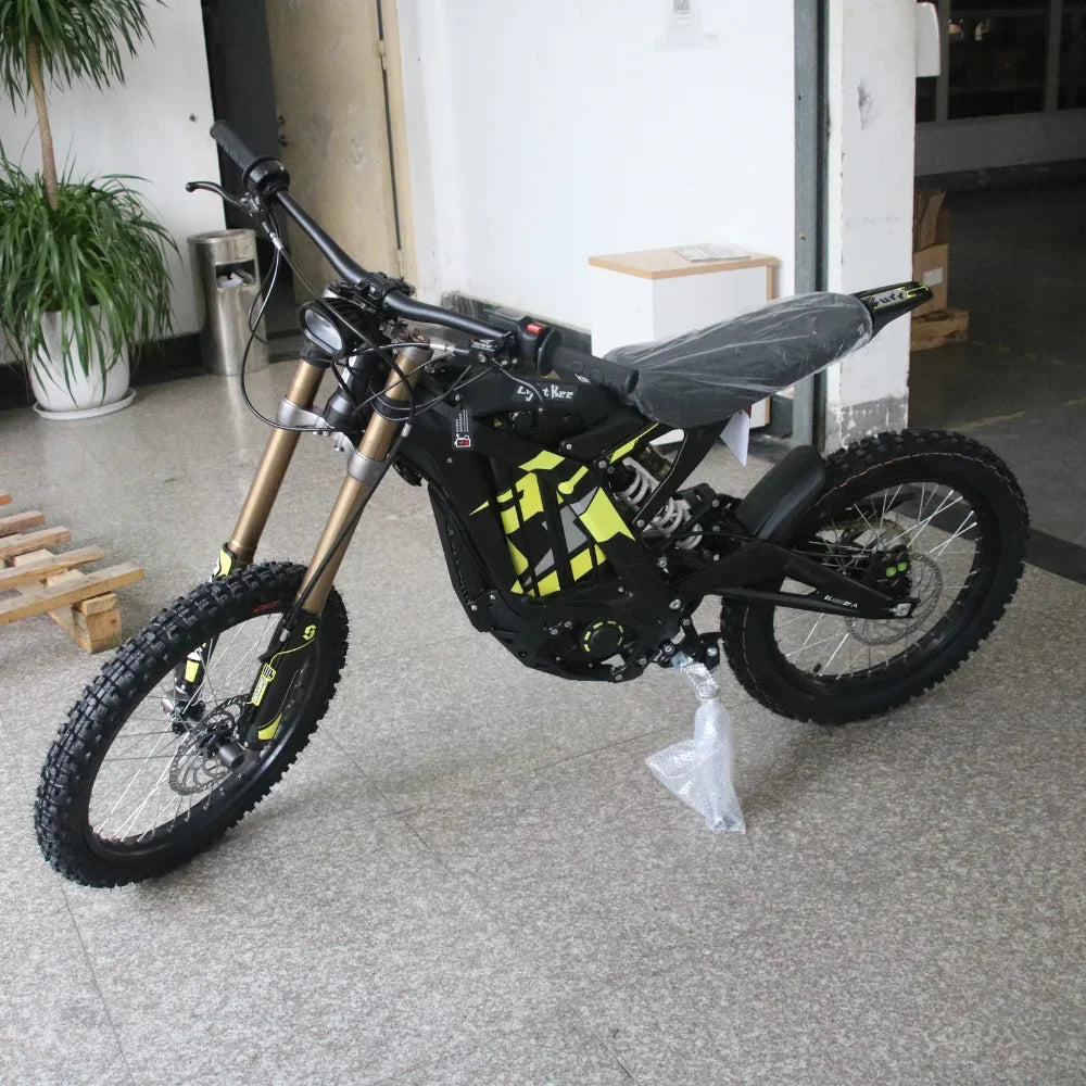 75KM/H Powerful Off-road 40AH Lithium Battery Cheap Electric Motorcycles For Adults
