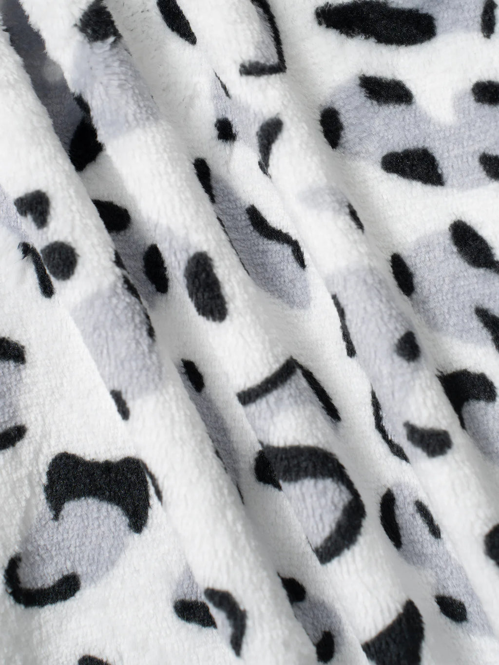 Women Casual Trousers Elastic Waistband Drawstring Tie Pajama Bottoms Leopard Print Wide Leg Lounge Pants