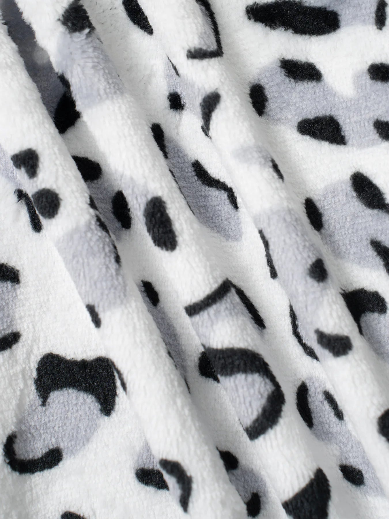 Women Casual Trousers Elastic Waistband Drawstring Tie Pajama Bottoms Leopard Print Wide Leg Lounge Pants