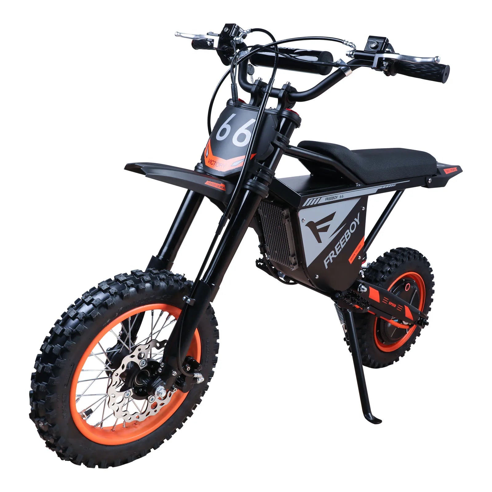 FREEBOY Y66 E-bike 3000W Motor 48V30AH Battery Electric Bike Max Speed: 55KM/H 12/10-In All-terrain Fat Tires Electric Bicycle