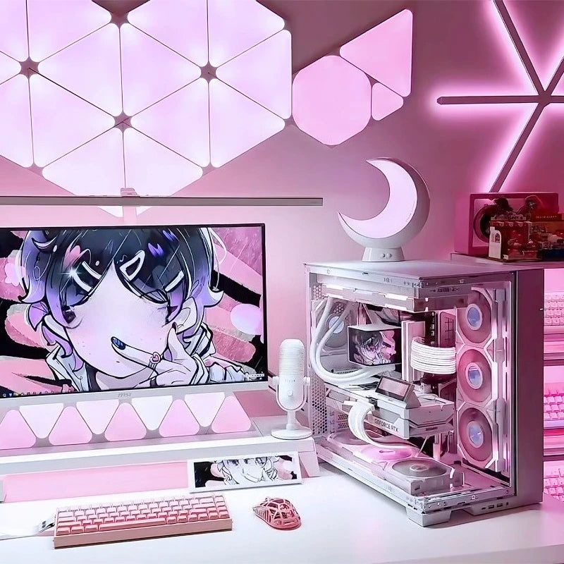 O11D EVO pure white high-end sea view room computer host 9800X3D high-value desktop computer