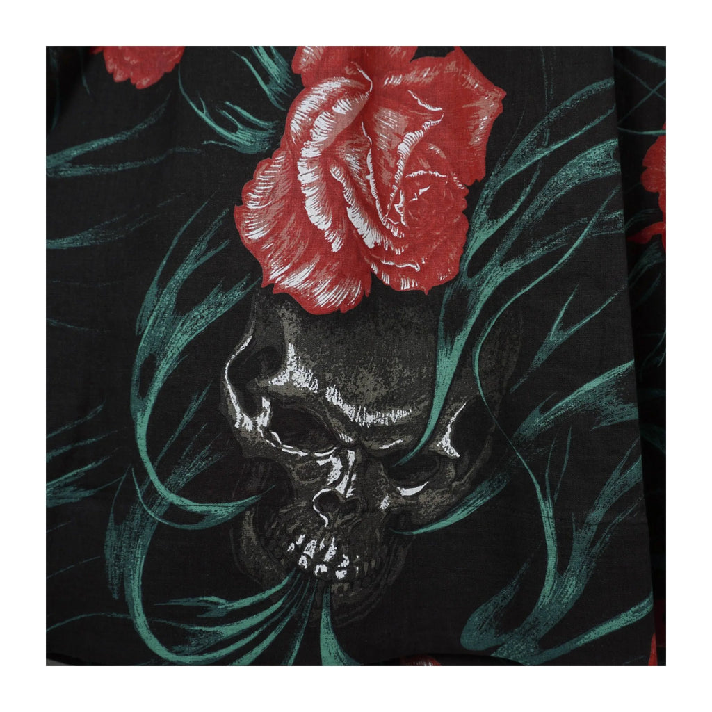 TOP-YAMAMOTO Japanese original design dark niche skull print casual pants