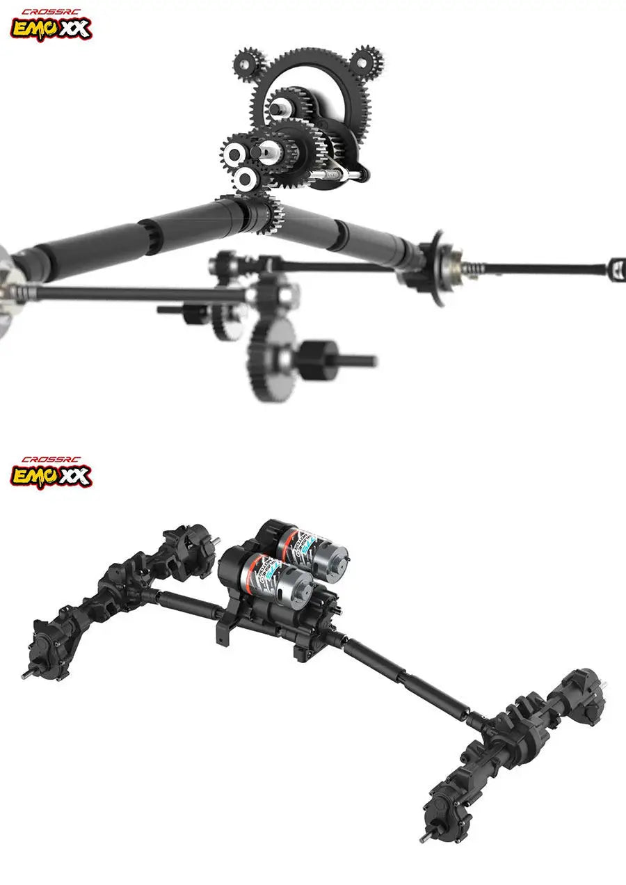 In Stock Emo Xx 1/6 Rc Electric Remote Control Climbing Truck Rock Breaker Off Road Vehicle With Led Strobe Lights For Hobbyists