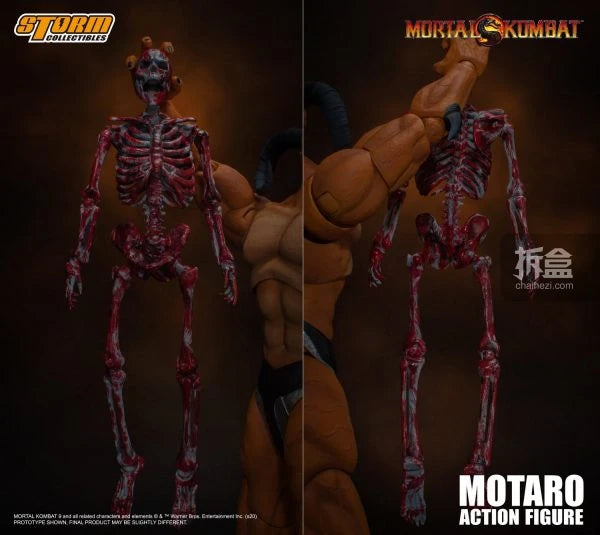 Storm Toys Genuine Mortal Kombat Series Fire Dragon Sub-Zero Motaro Lu Kang Goro Fighting Game 1/12 Action Figures Model Toys