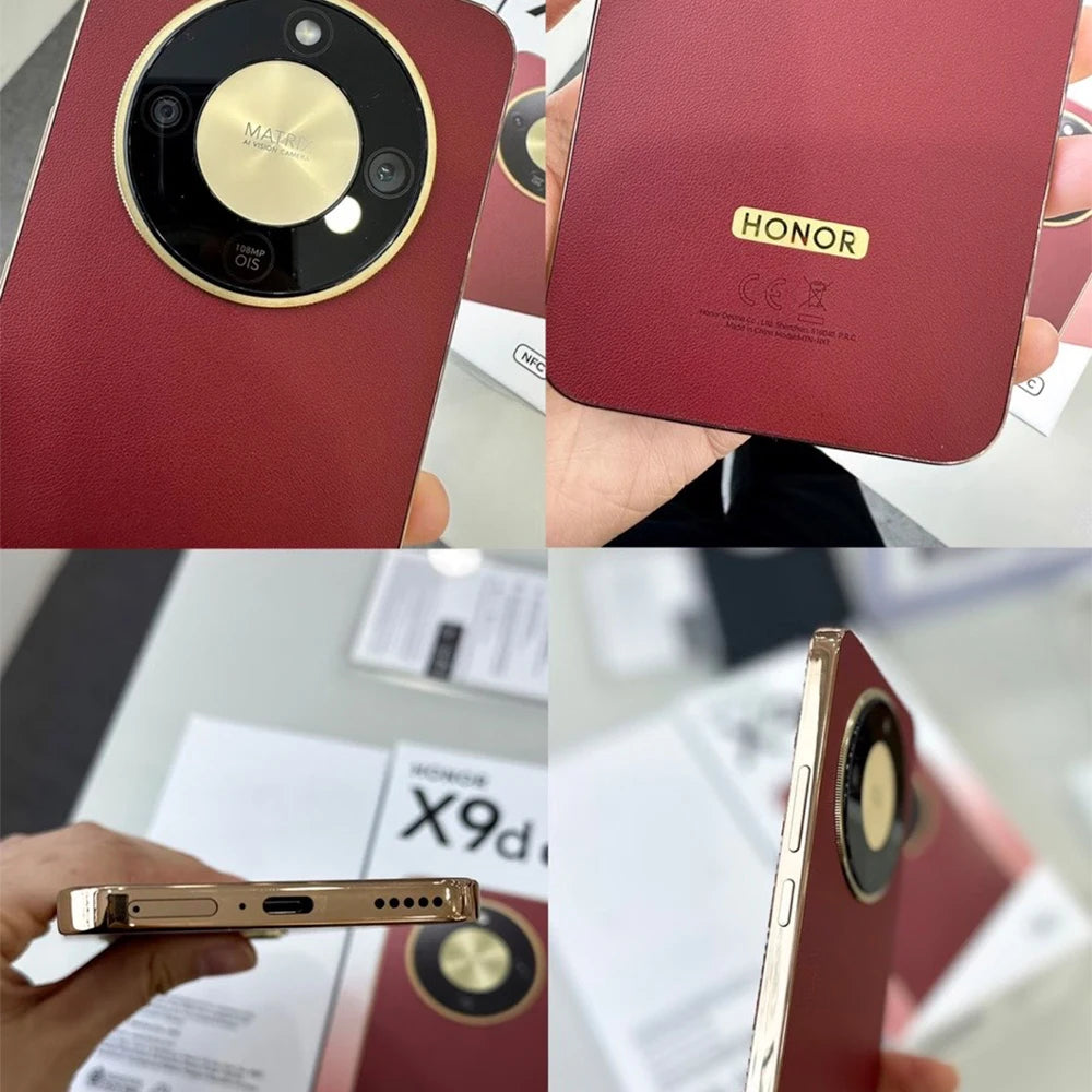 2025 New HONOR X9d 5G Global Version 6.79" 120Hz Super AMOLED Display 108MP OIS Cameras 8300mAh 3-day Battery Android15 Dual SIM