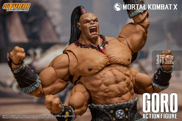Storm Toys Genuine Mortal Kombat Series Fire Dragon Sub-Zero Motaro Lu Kang Goro Fighting Game 1/12 Action Figures Model Toys
