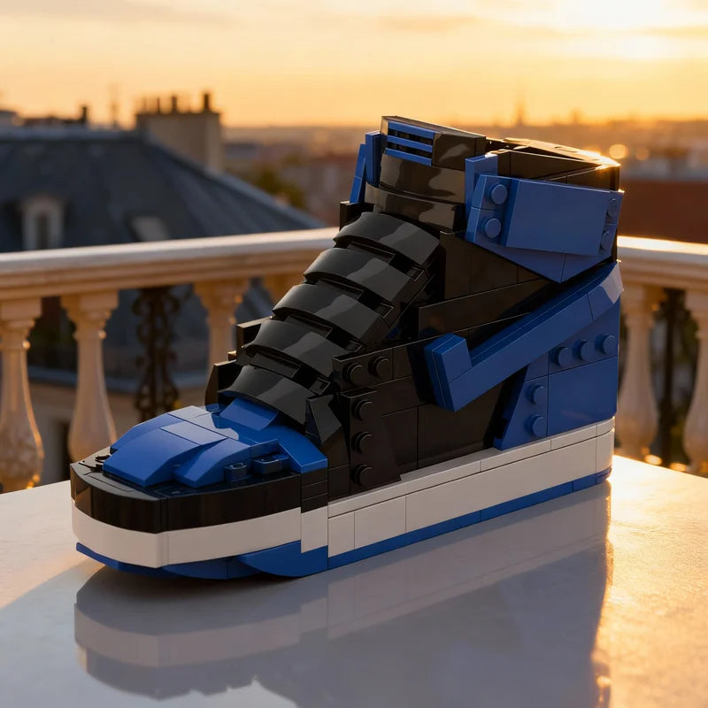 273pcs MOC Air Jordan 1 High Royal Creator Model Building Blocks Construction Christmas Gifts DIY Idea Toy Education Kids Brick