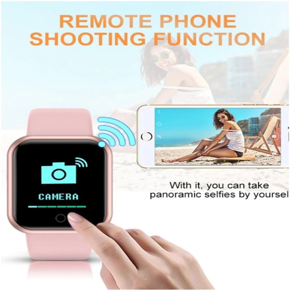 Men Smart Watches Color Screen Bluetooth Woman Fitness Sport Bracelet Health Sleep Monitor Electronic Clock Smartwatch Alarm Y68