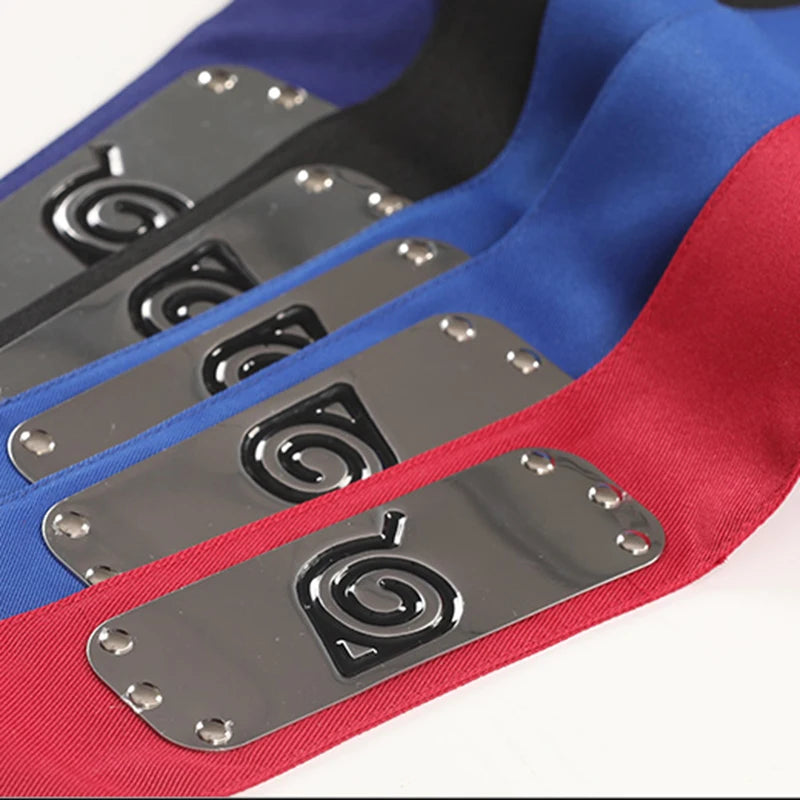 NARUTO Itachi Sasuke Kakashi Namikaze Minato Sakura Hinata Official Authorization Cosplay Ninja Headband Hairwear