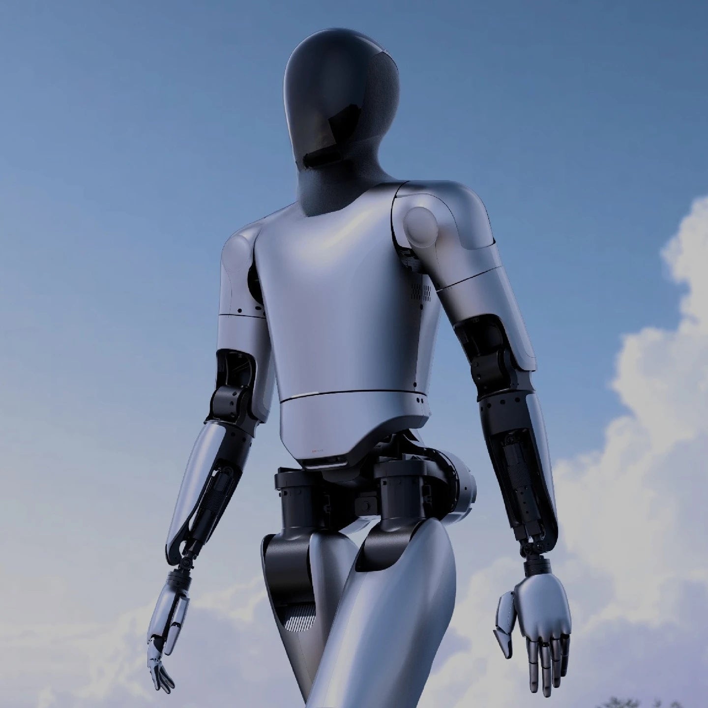 Agent humanoid robot, event performance walking stunts