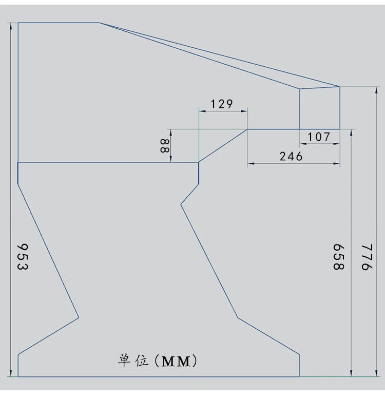 Computer chassis integrated table fully transparent water-cooled large chassis special-shaped computer table e-sports table