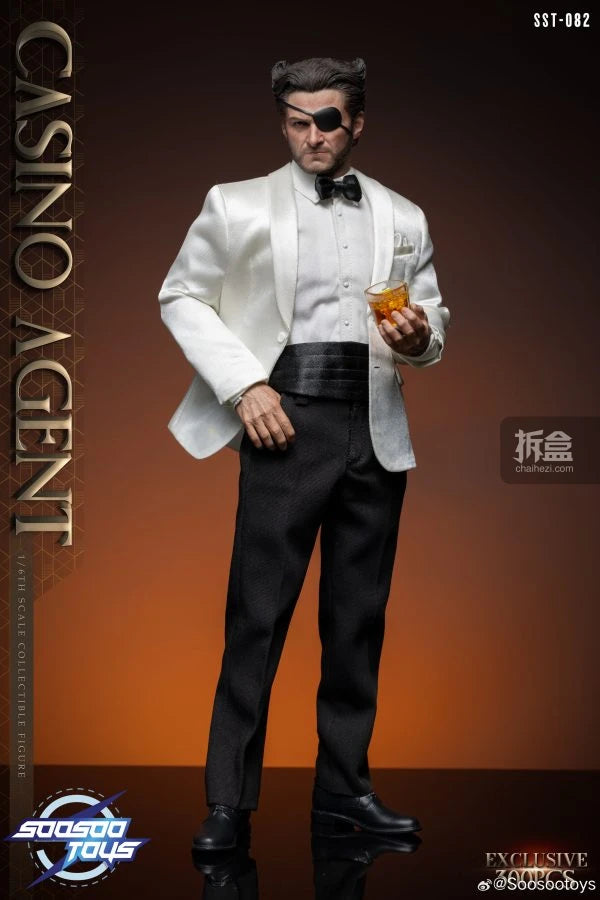 SOOSOOTOYS Genuine Casino Wolf Wolverine Wolf Uncle 1/6 Mobile Doll IRON WARRIOR Movable Finished Product Model Collection