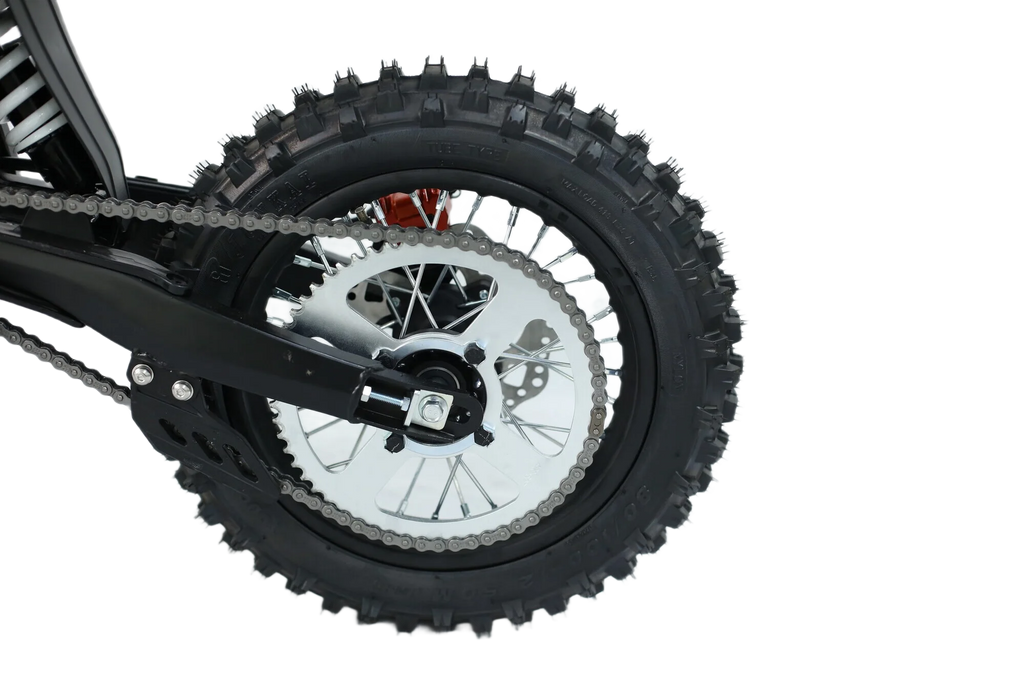 2600W Adult Electric Dirt Bike for Teen, 31MPH Top Speed, 35 Mile Range, 48V 20Ah Battery, 14"/12" Tires, Dual Hydraulic Brakes