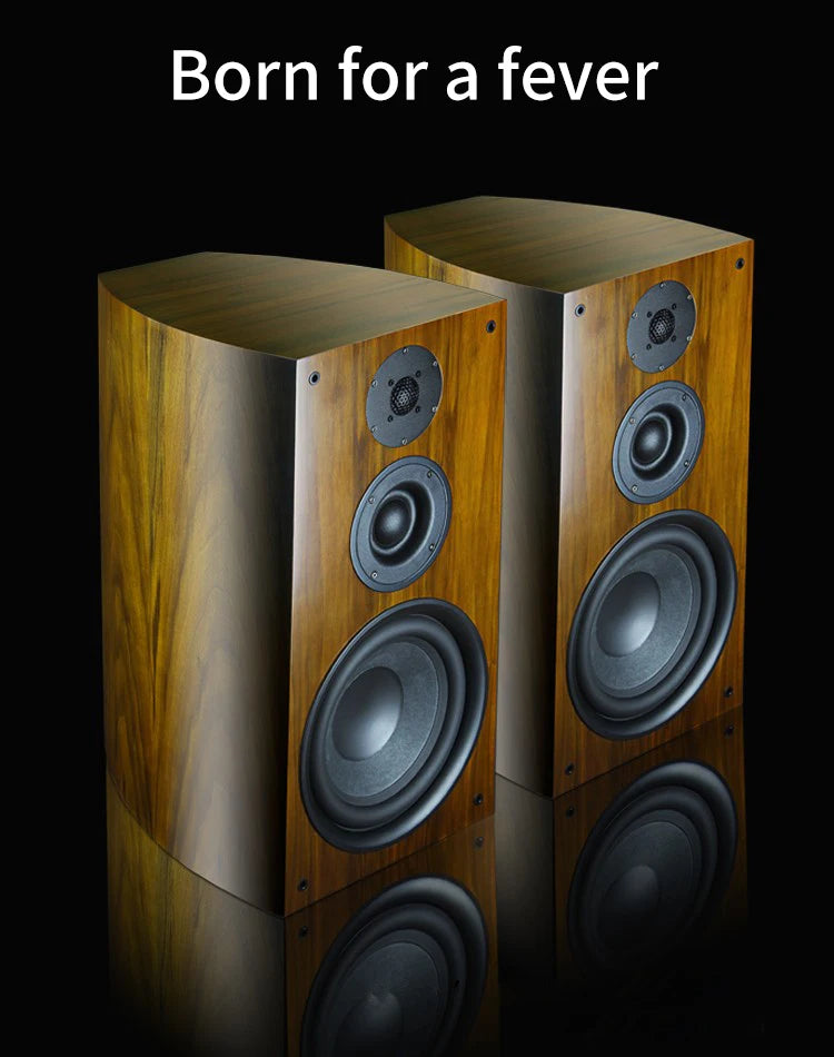 YYAUDIO 10 Inch 8Ohm High Low Speaker Bass Tweeter Hifi Bookshelf Speaker Professional Sound Floor speaker Box