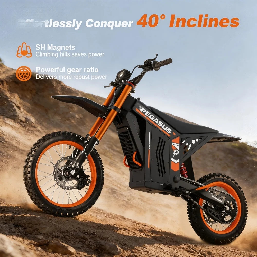New Fashion2000W 48V 21AH 60km/h Mountain E Motorcycle Aluminum Alloy Dirt Bike 14"/12" Fat Tire Off-road Motorcycles New Energy