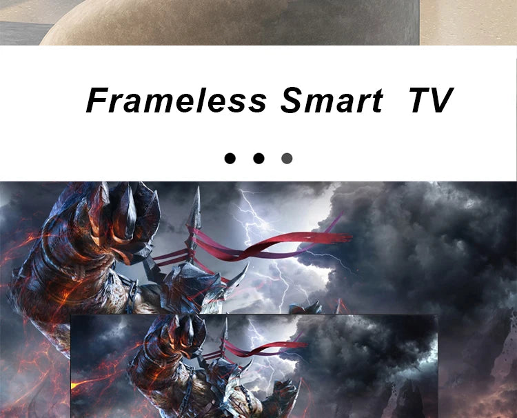 Hot Sell Best Price 4K HD Frameless TV 50 Inch Android Smart Television For Home Hotel Theater