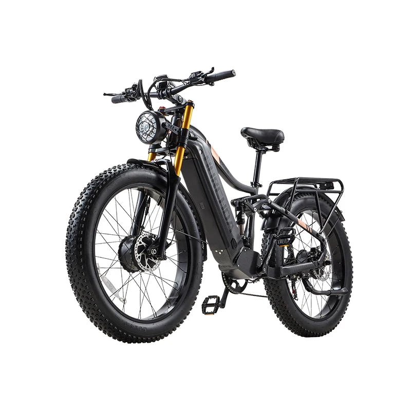 Electric Mountain Bike BURCHDA HC26 Dual Motor Version US Warehouse Stock Free Shipping 48V 30Ah Long Range Motor Bicycle