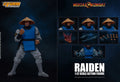 【In Stock】Original STORM COLLECTIBLES Mortal Kombat Series RAIDEN 1/12 Action Figure Toy Model Gift