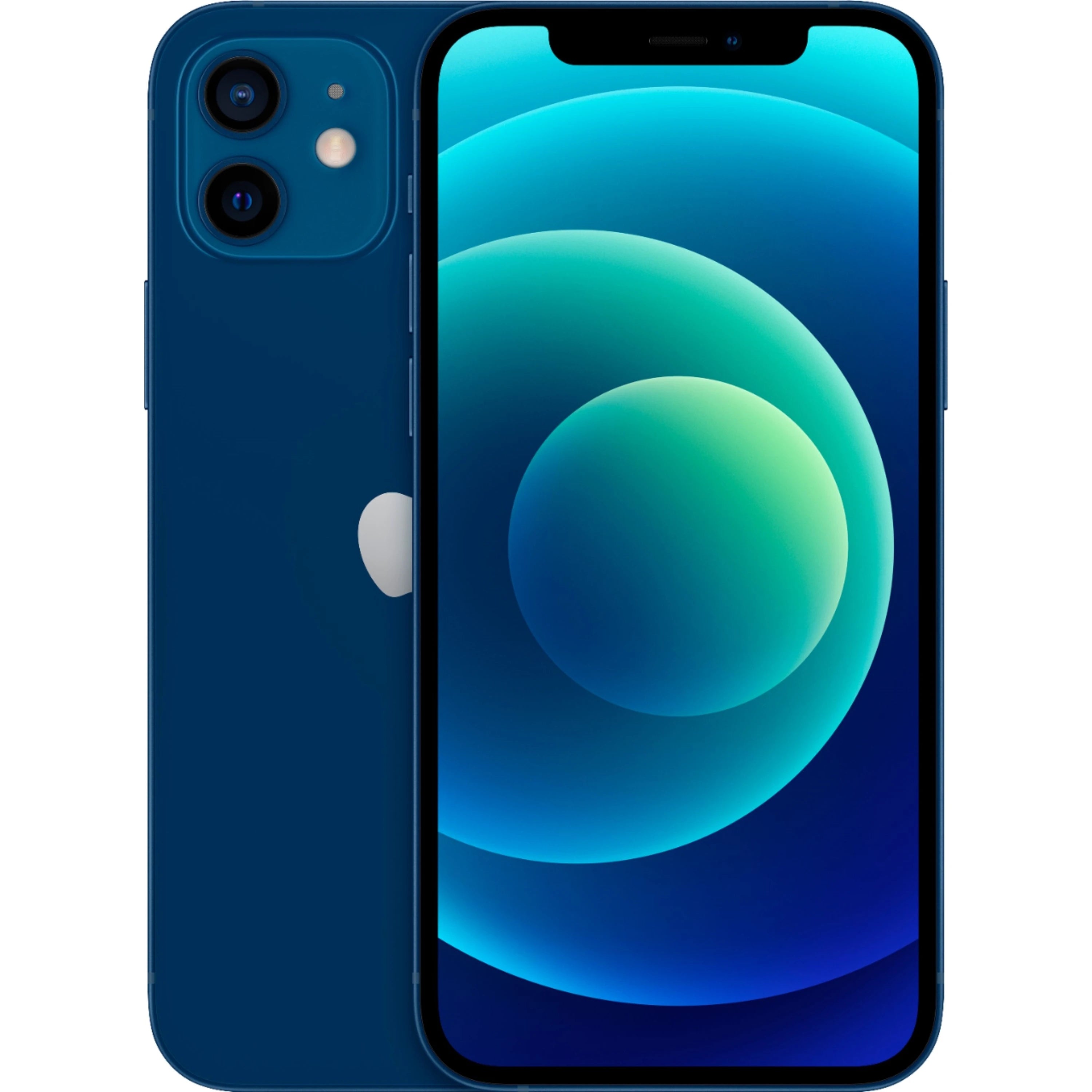 Apple iPhone 12 64GB 6.1" 4G LTE Fully Unlocked, Blue (Refurbished)
