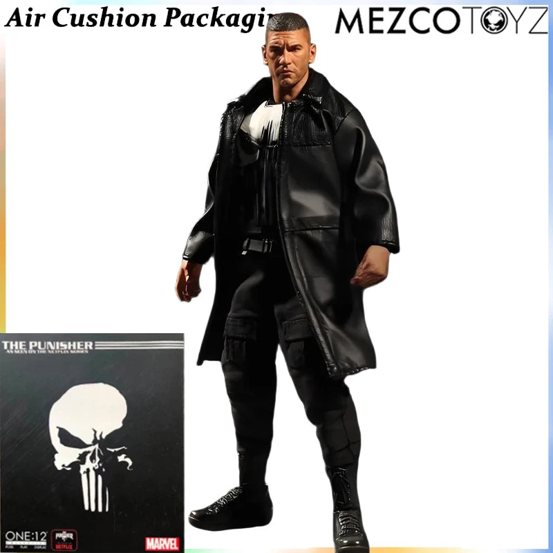 MEZCOTOYZ Genuine Superhero One 12 Series Wolverine Deadpool Logan Punisher Blade Daredevil Action Figures Model Toys Gifts