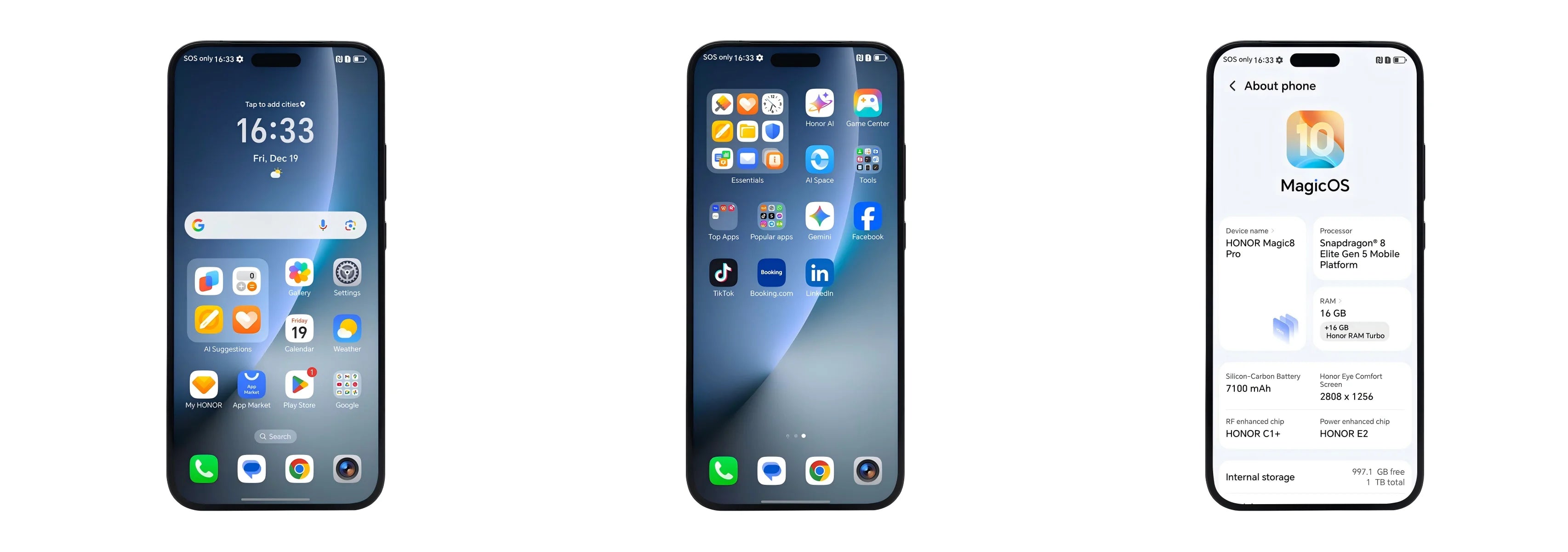 HONOR Magic8 Pro Global Version 5G AI Smartphone Snapdragon 8 Elite Gen 5 6.71''120Hz OLED Screen 200MP Cameras 100W SuperCharge