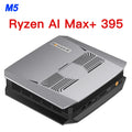 Bosgame M5 AMD Ryzen AI Max+ 395 AI Mini PC LPDDR5X 128GB 8000MHz 2*M.2 2280 SSD 2.5GbE WiFi7 BT5.2 USB4 Mini Gaming Computer