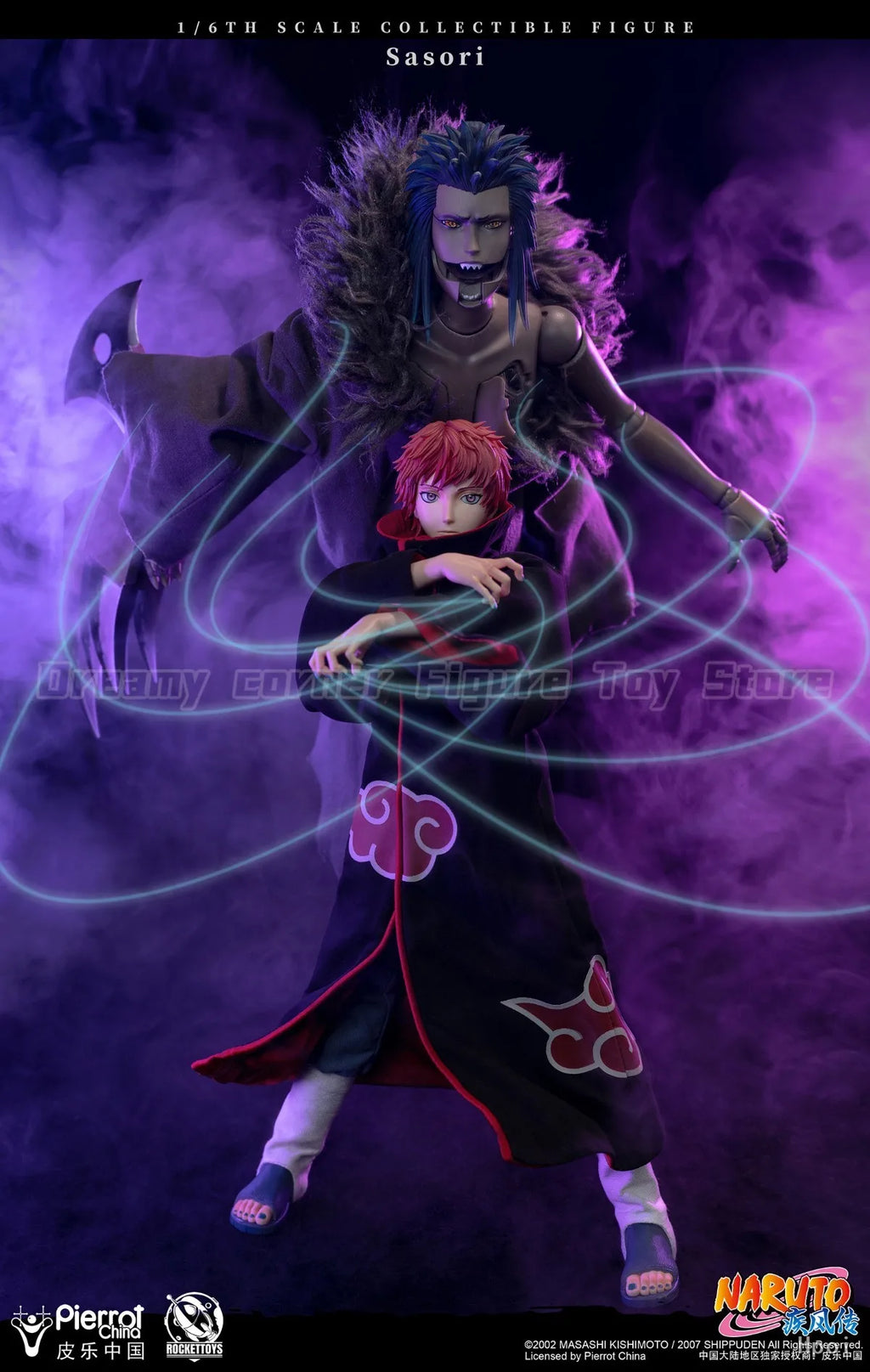 【In Stock】RocketToys ROC-010 NARUTO Sasori 1/6 Action Figure