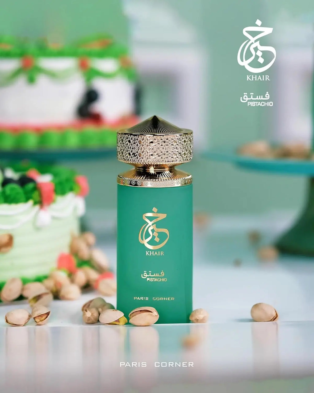 Paris Corner Unisex Perfume Pistachio Khair 3.4 Fl Oz Edp - Fragrance for Men And Women