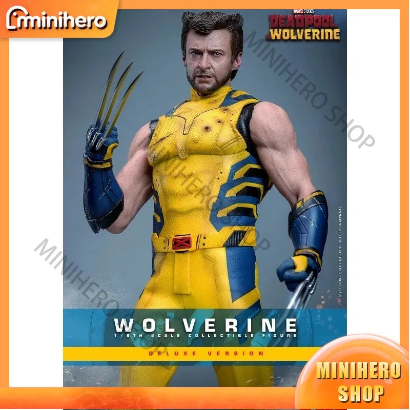 In Stock Authentic HOTTOYS HT 1/6 Scale MMS753 Deadpool & MMS754 Wolverine Collectible Action Figures Toy Gift