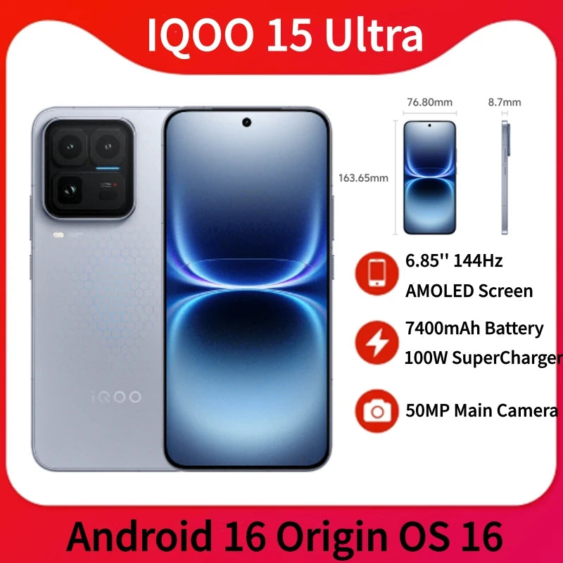 New IQOO 15 Ultra Mobile Phone