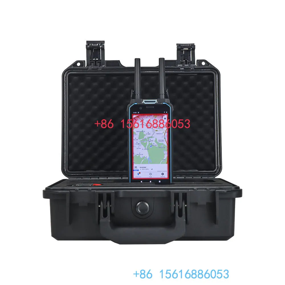 Drone Detector 300MHz-6GHz Handheld 1-3 Km UAV Positioning Equipment and Detection FPV Drone Detector for DJI