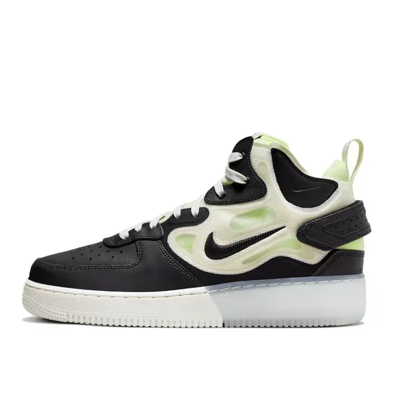 Nike Air Force 1 07 Trendy, Comfortable, Durable, Lightweight, Slip-Resistant Mid-Top Casual Sneakers DQ1872-100