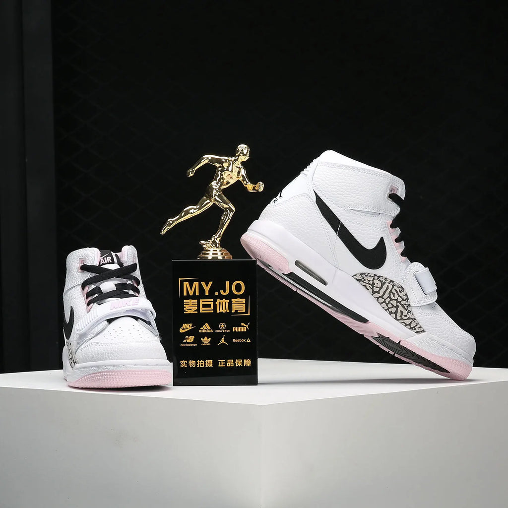 Nike genuine AIR JORDAN LEGACY 312 (GS) Women's Large Children's Basketball Shoes AT4040-106
