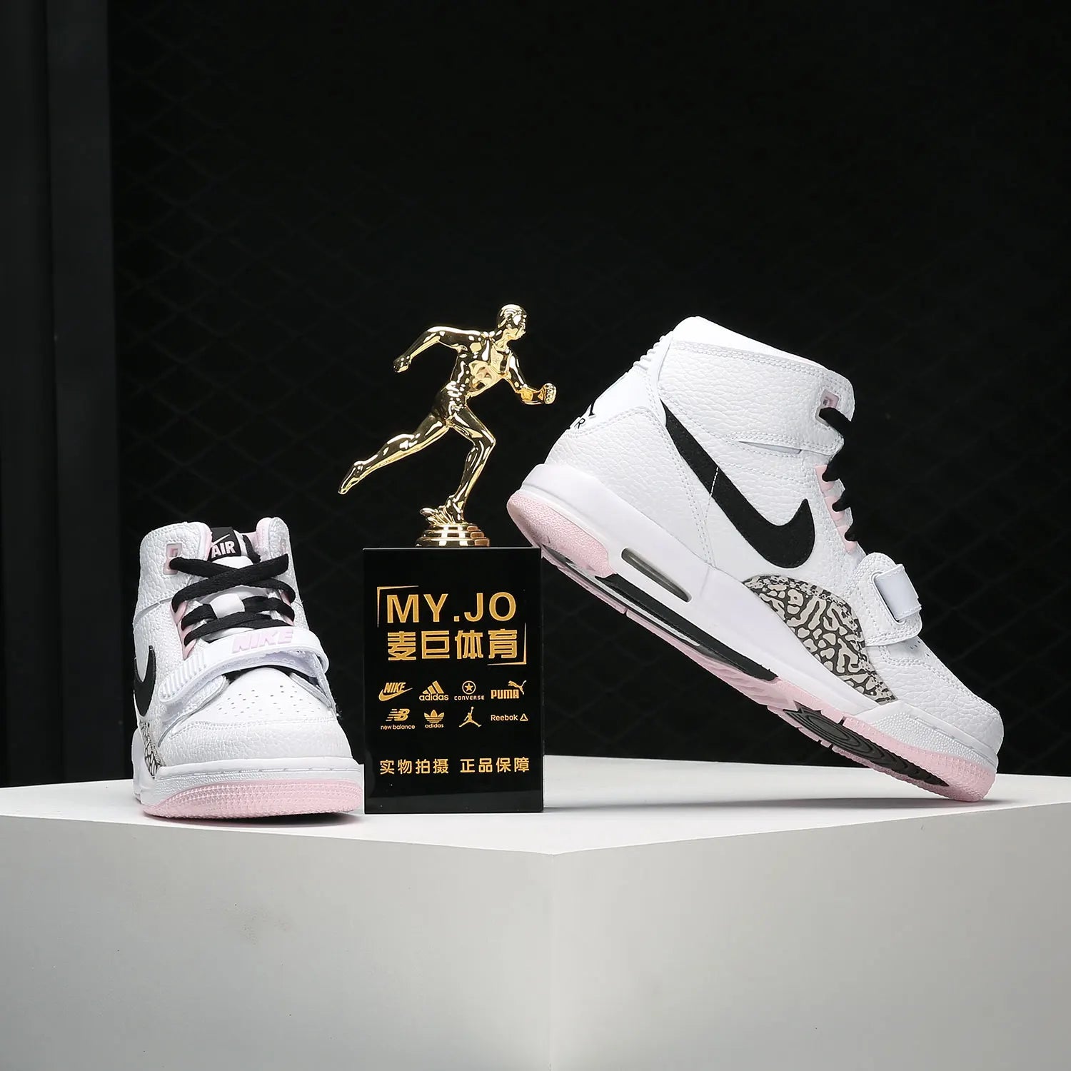 Nike genuine AIR JORDAN LEGACY 312 (GS) Women's Large Children's Basketball Shoes AT4040-106