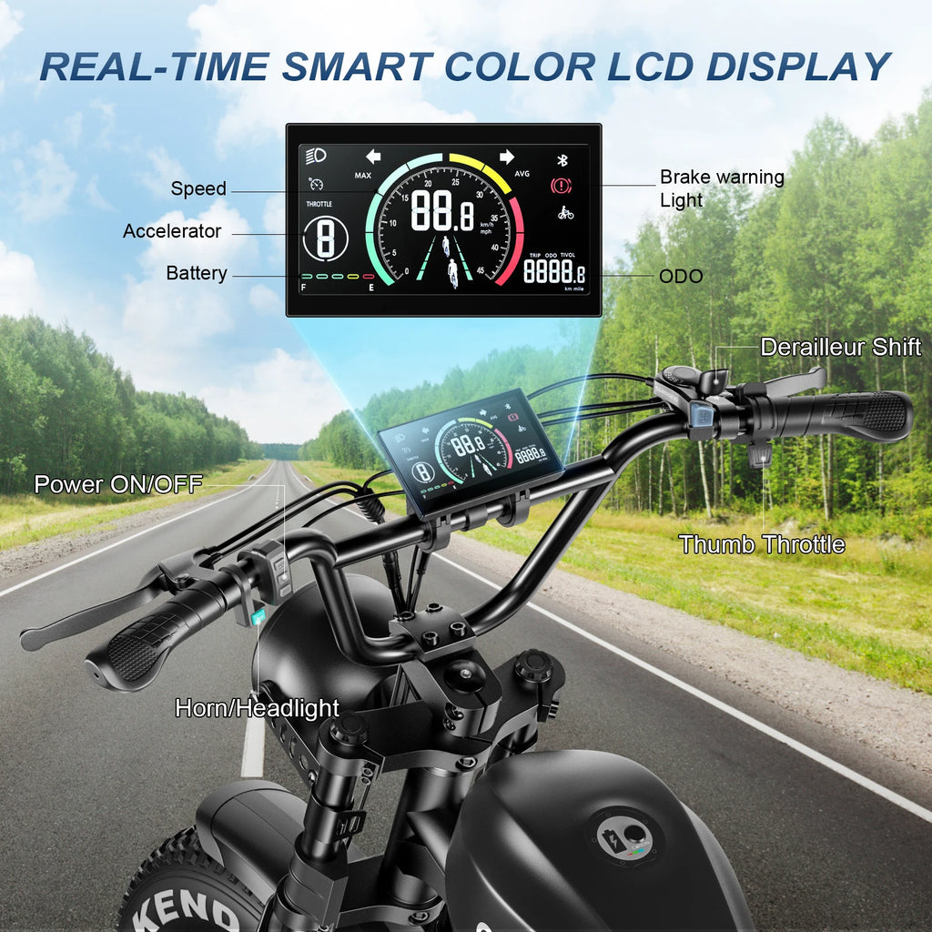 Electric bicycle C93 2000W motor 48V23Ah Battery Dual Hydraulic break E-BIKE max speed 55km/h Aluminum alloy electric bike adult