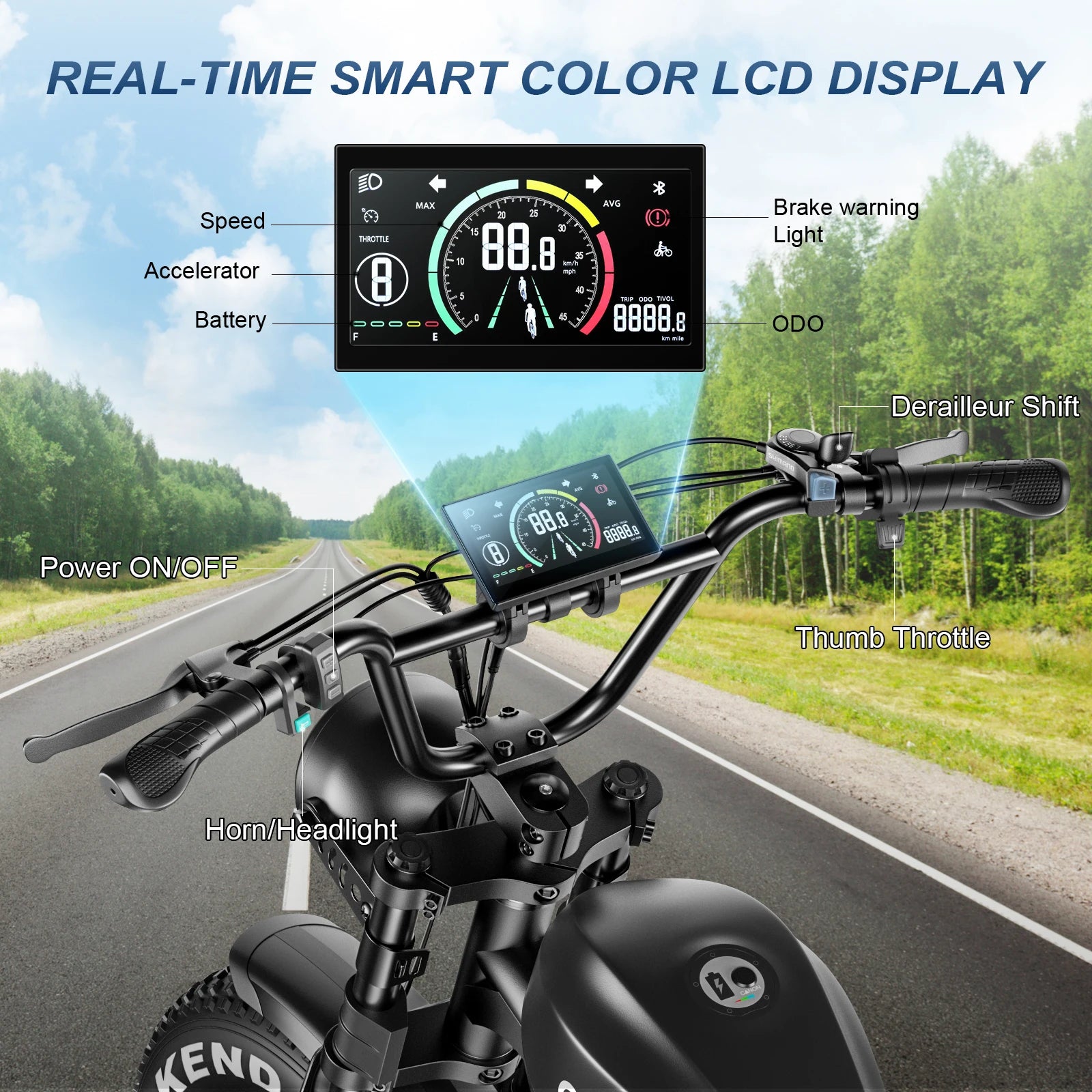 Electric bicycle C93 2000W motor 48V23Ah Battery Dual Hydraulic break E-BIKE max speed 55km/h Aluminum alloy electric bike adult