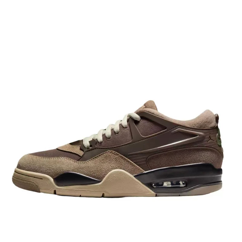 Nike Jordan Air Jordan 4 Retro Fashionable Durable Slip-Resistant Comfortable Casual Mid-Top Basketball Shoes Men's FQ7939-022