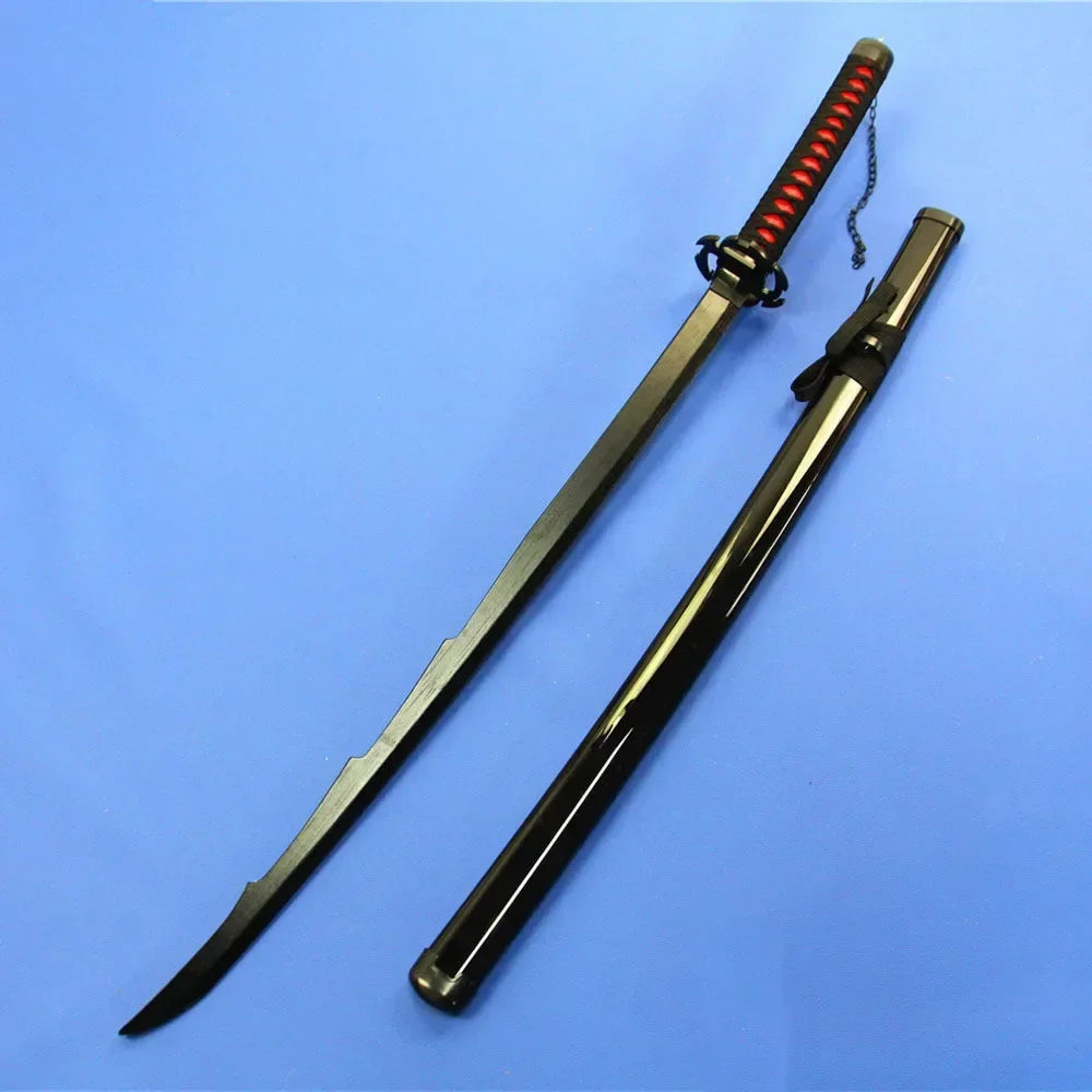 104cm Zoro Katana Sandai Kitetsu Sword Wooden Ninja Blade Anime Cosplay Prop Real Size Japanese Katana Samurai Sabre Kid Toy