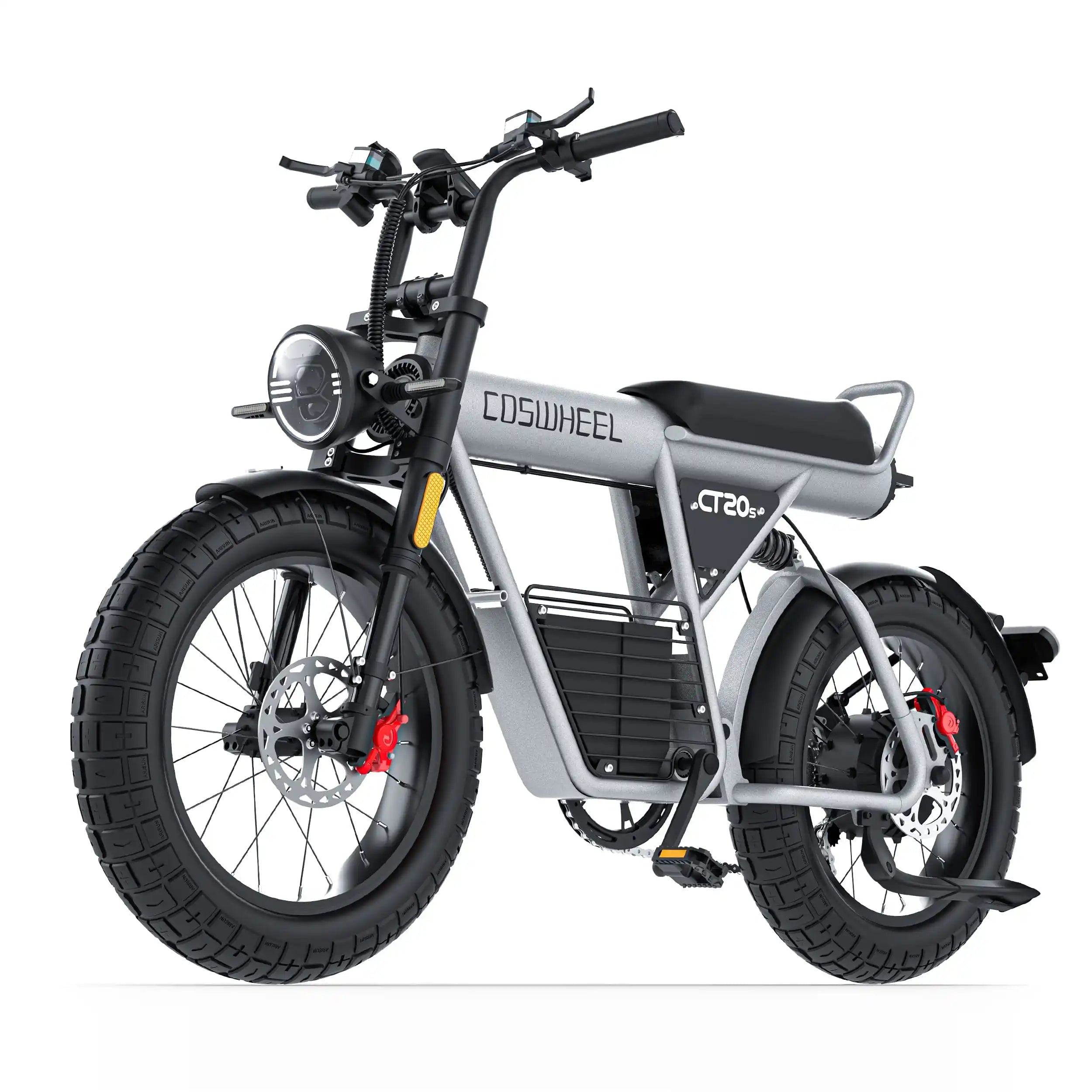 Coswheel GT20S adult E-bike 1500W 48V27.5Ah battery commute Electric Bike,20-inch Fat Tire E-Mountain bike